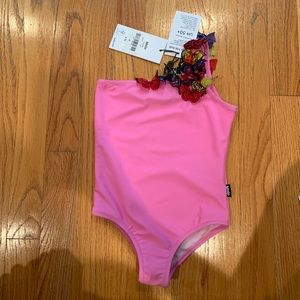 BRAND NEW pink molo swimsuit with butterfly detail